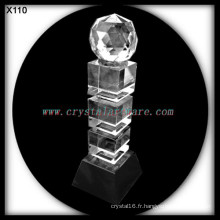 nouveau trophée en cristal crystal award